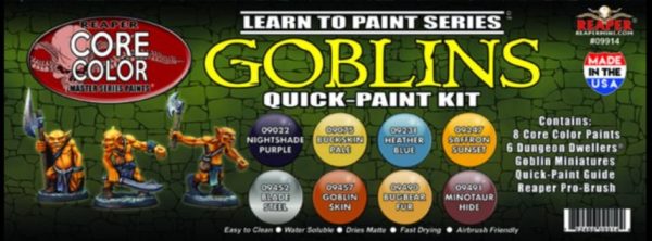 Learn to Paint: Goblins Quick-Paint Kit