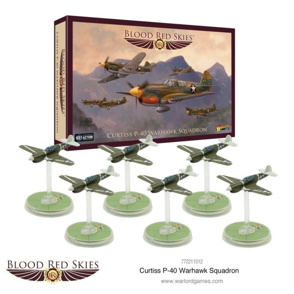 Blood Red Skies: Curtiss P-40 Warhawk Squadron – Image 2
